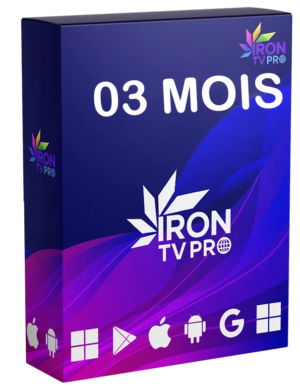 Iron Tv Pro Silver 03 mois
